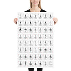 Aircraft Recognition Playing Cards Poster: Ministry of Defense of the Russian Federation Edition