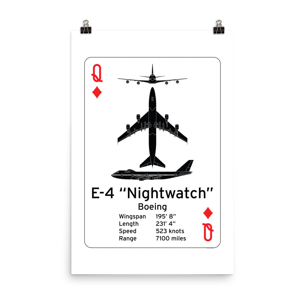 E-4 "Nightwatch" Poster