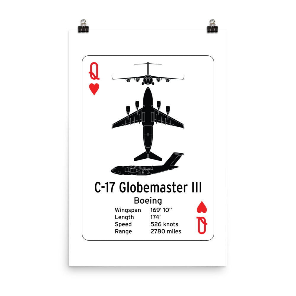 C-17 Globemaster III Poster - Strategic & Tactical Airlifter