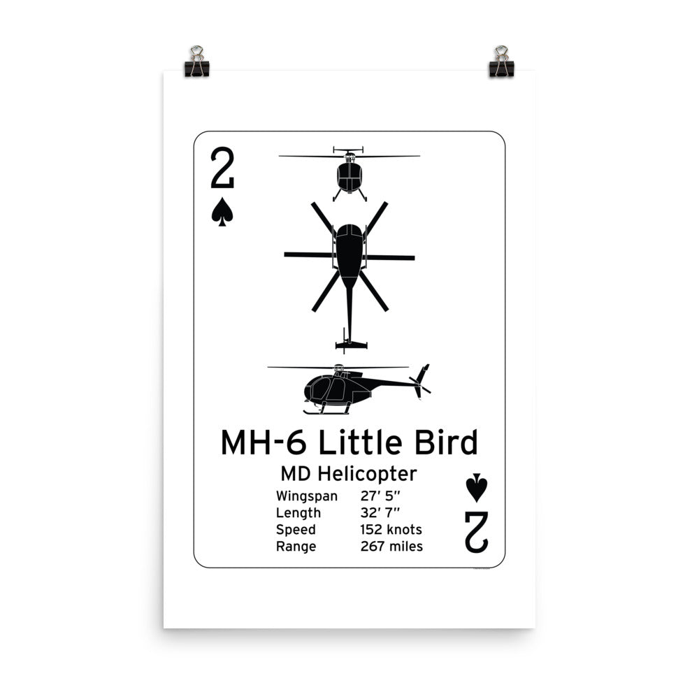 MH-6 Little Bird Poster