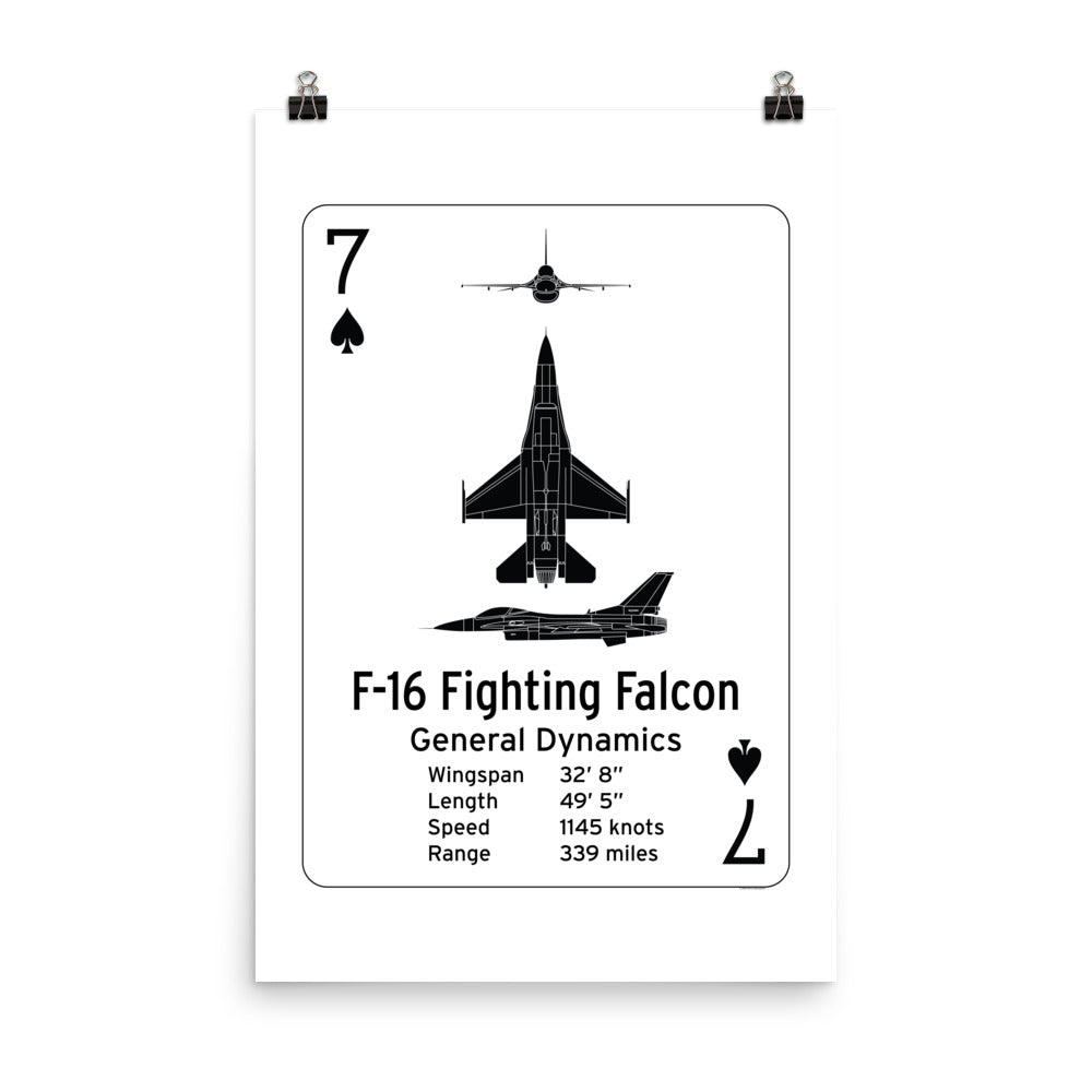 F-16 Fighting Falcon Poster