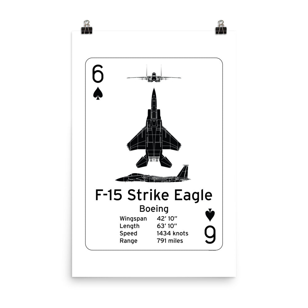 F-15 Strike Eagle Poster