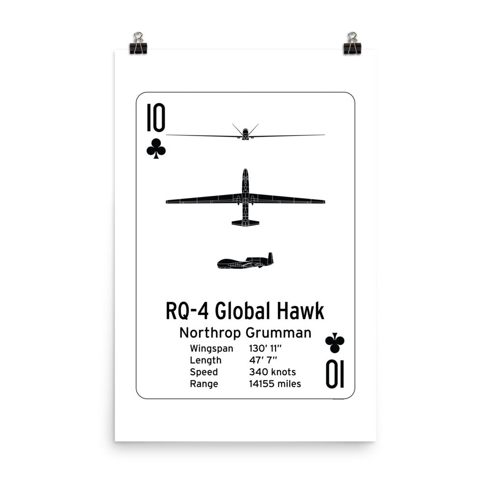 RQ-4 Global Hawk Poster