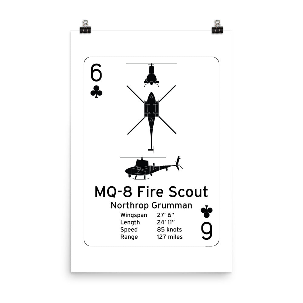 MQ-8 Fire Scout Poster