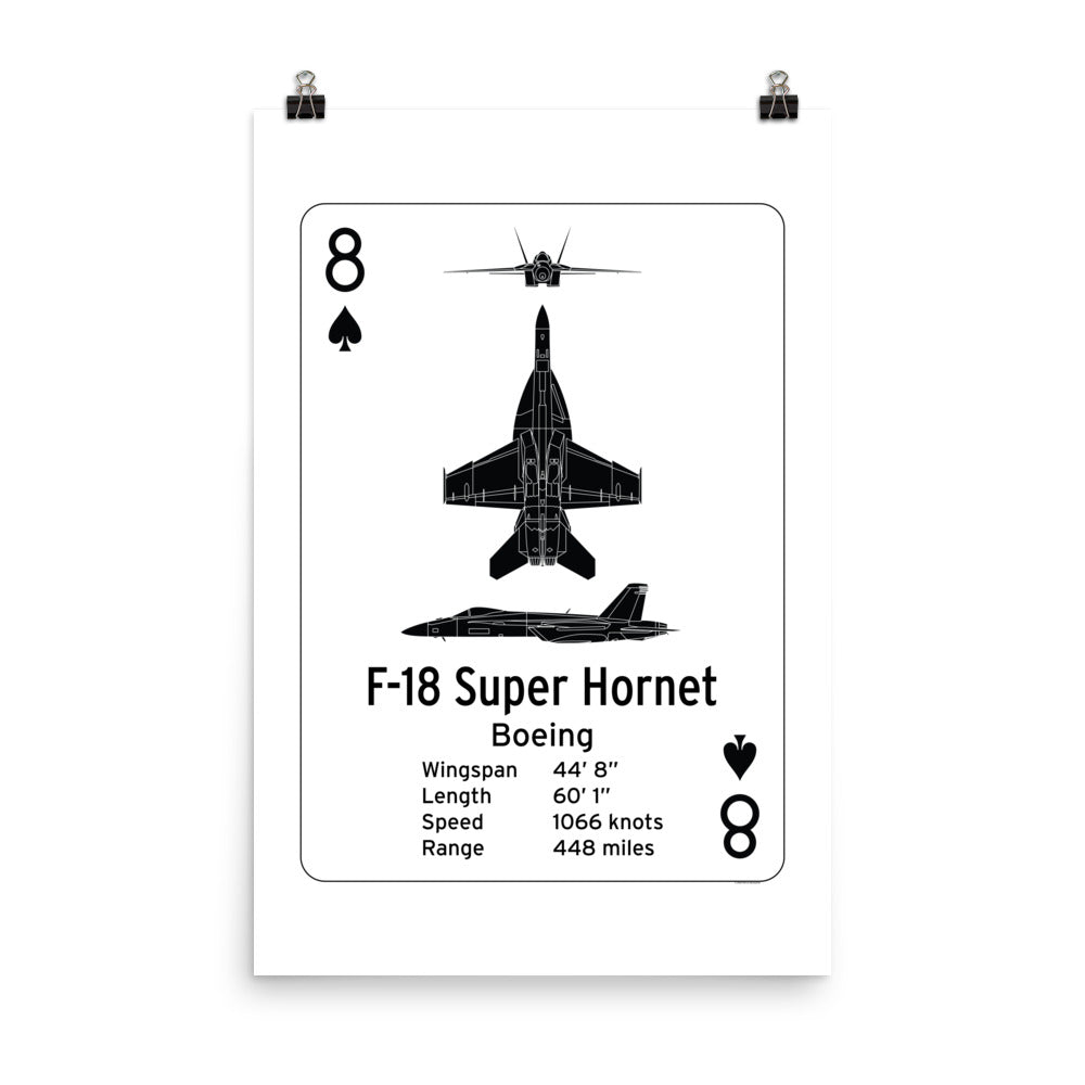 F-18 Super Hornet Poster