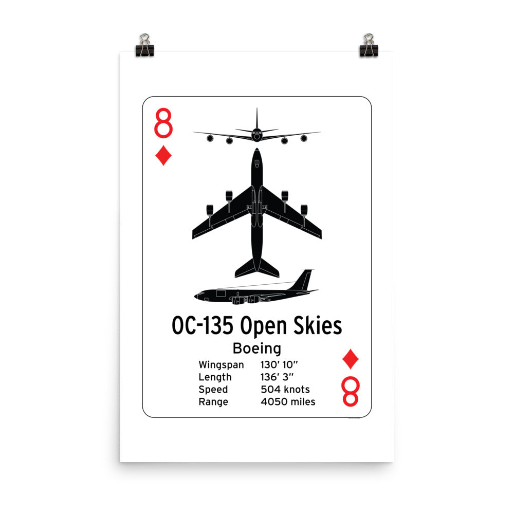 OC-135 Open Skies Poster