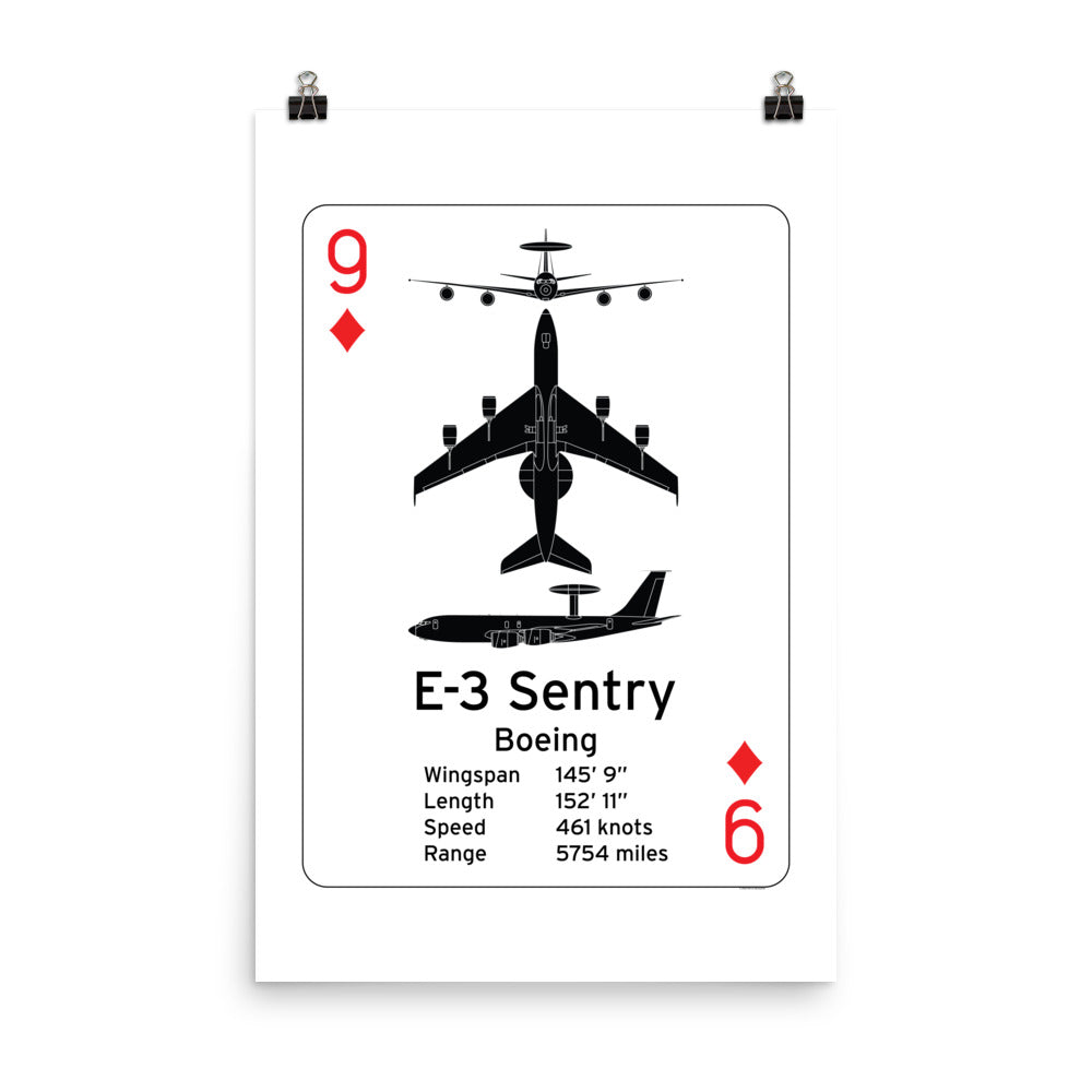 E-3 Sentry Poster