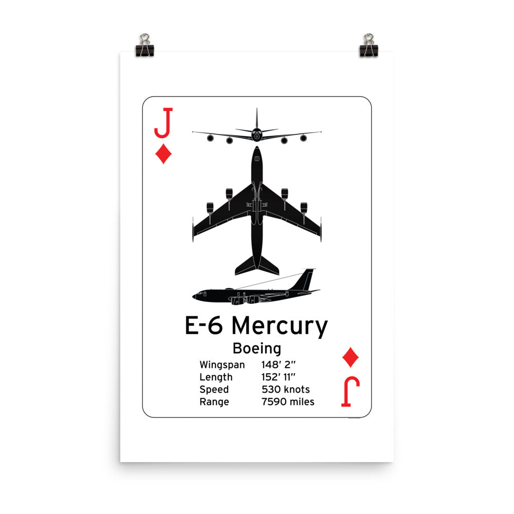 E-6 Mercury Poster