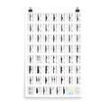 Ship Recognition Playing Cards Poster: Chinese People's Liberation Army Edition