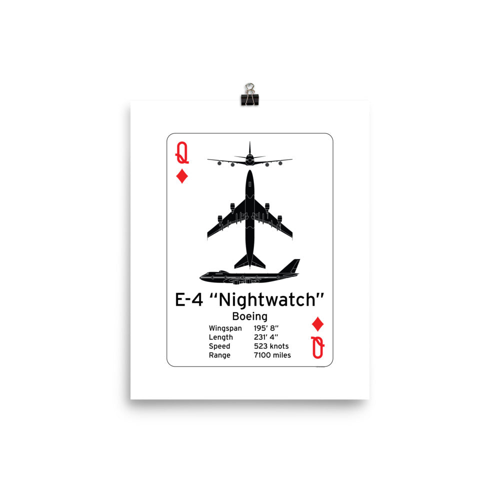 E-4 "Nightwatch" Poster