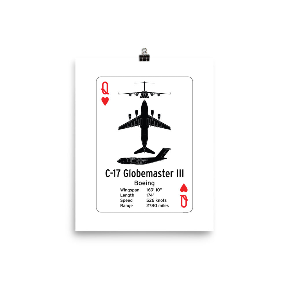 C-17 Globemaster III Poster - Strategic & Tactical Airlifter