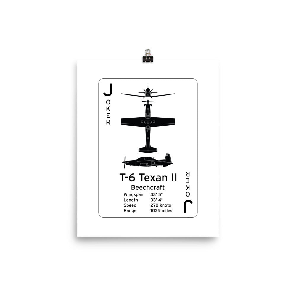 T-6 Texan II Poster