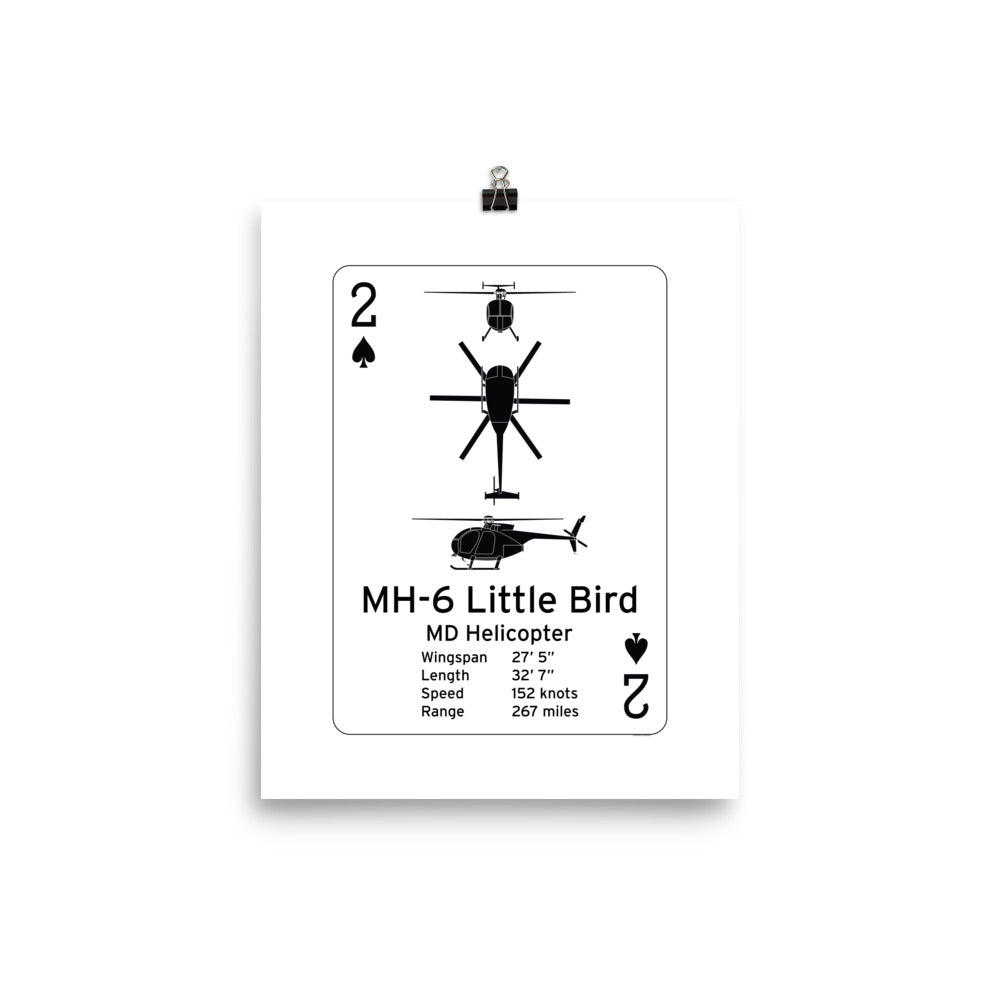 MH-6 Little Bird Poster