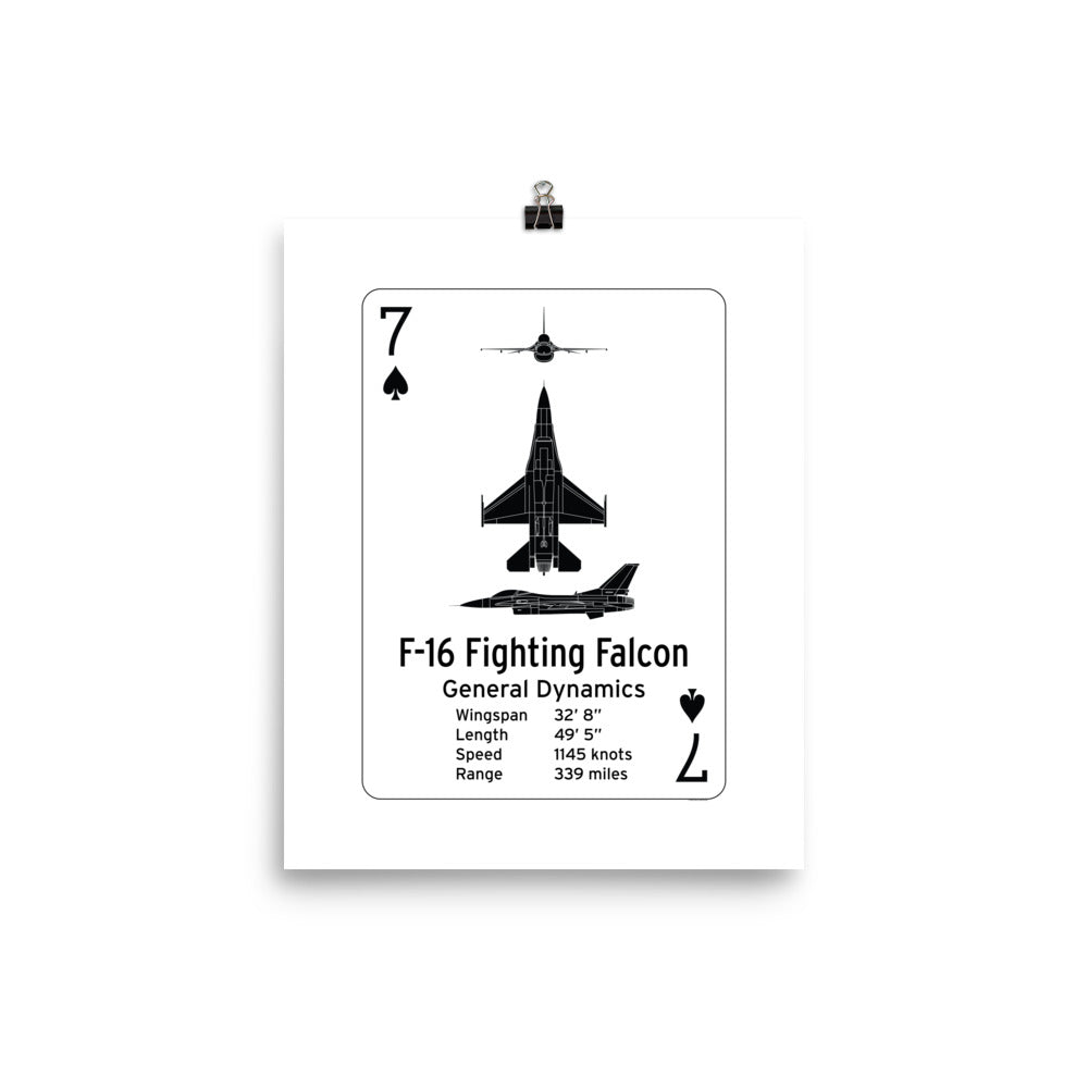 F-16 Fighting Falcon Poster