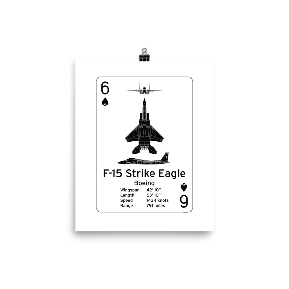 F-15 Strike Eagle Poster