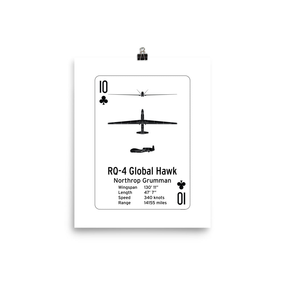 RQ-4 Global Hawk Poster