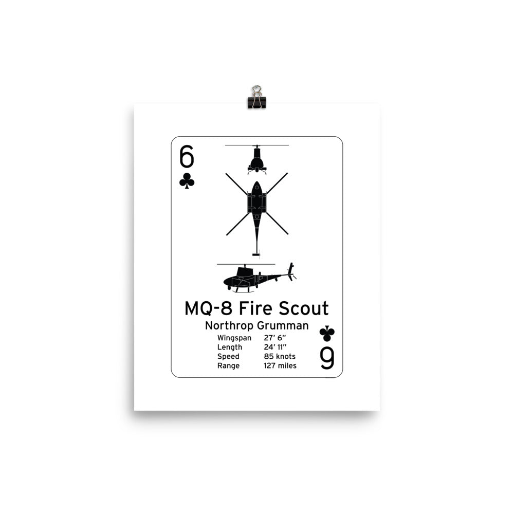 MQ-8 Fire Scout Poster