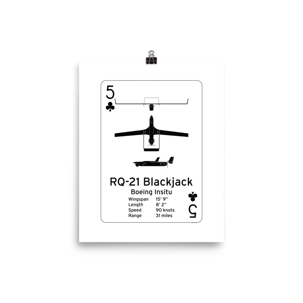 RQ-21 Blackjack Poster