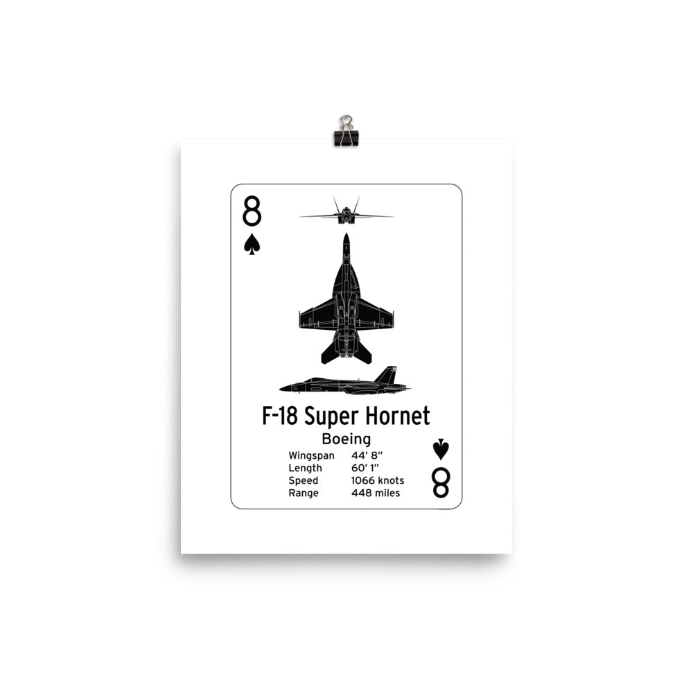 F-18 Super Hornet Poster