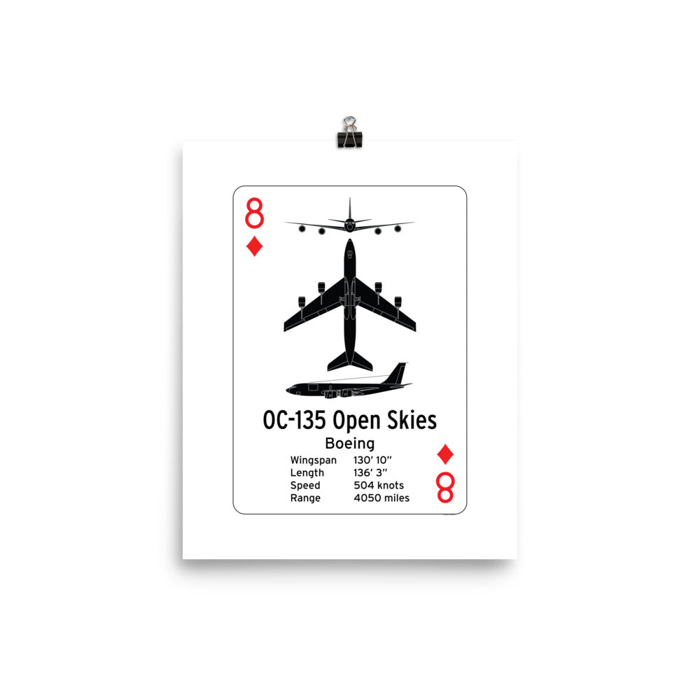 OC-135 Open Skies Poster