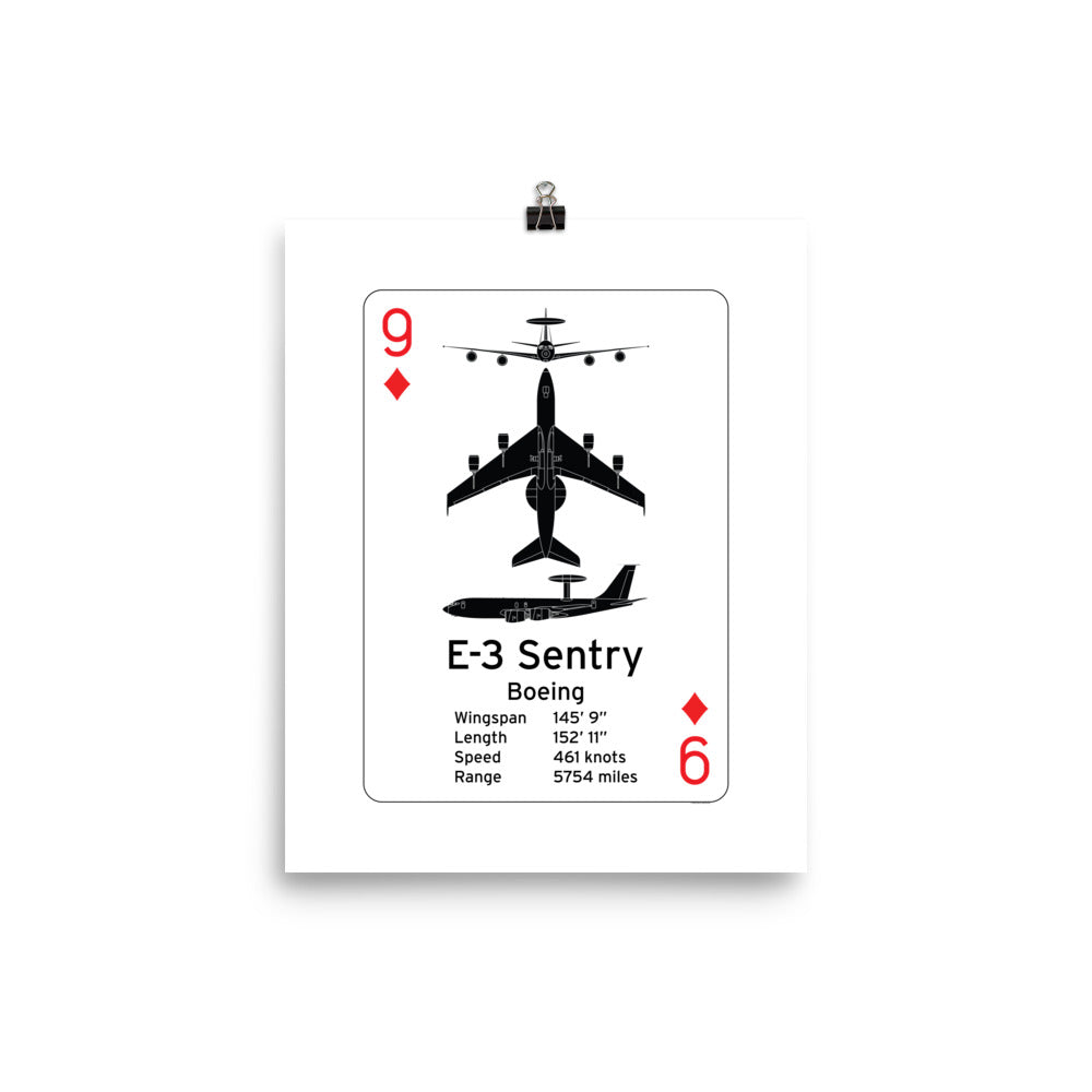 E-3 Sentry Poster