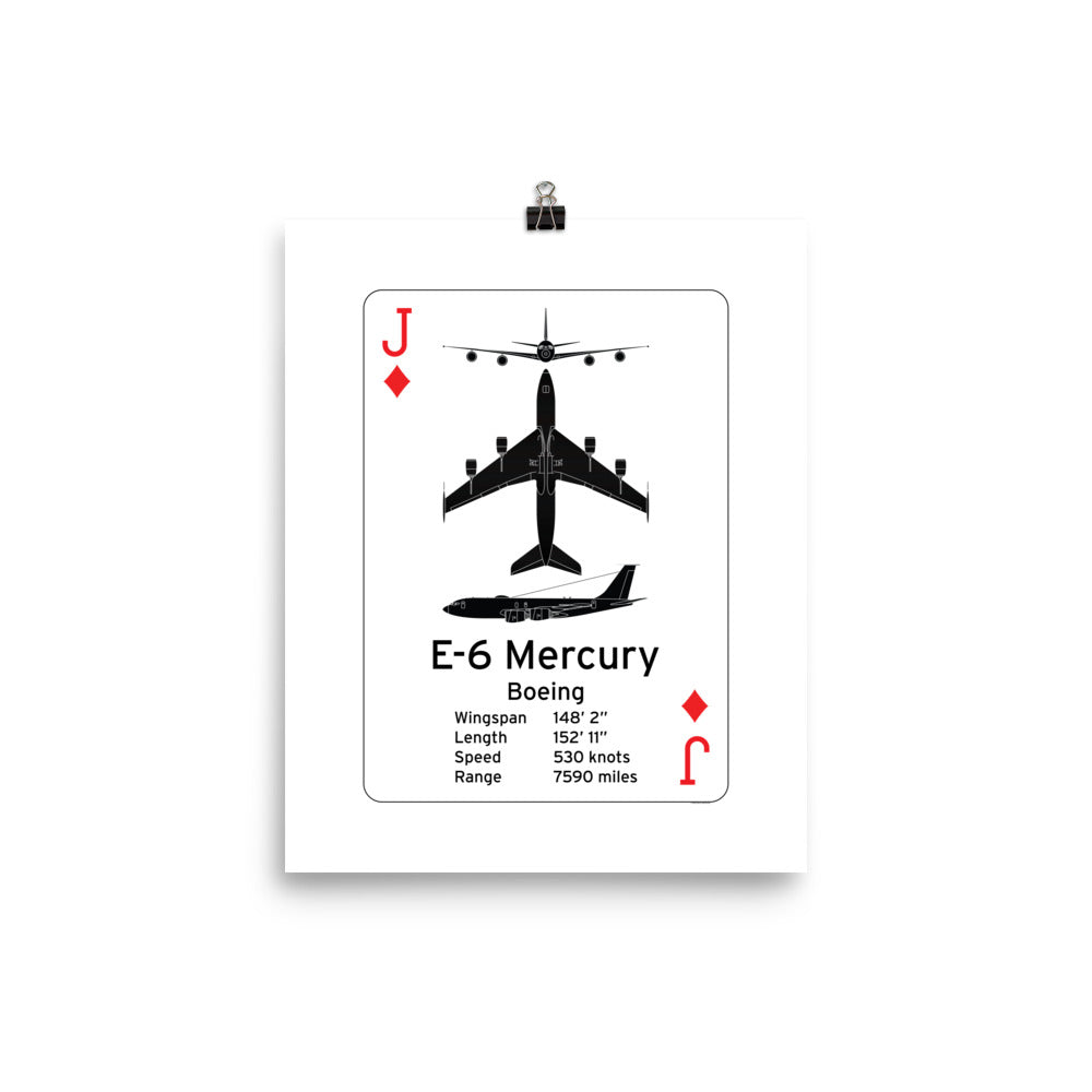 E-6 Mercury Poster